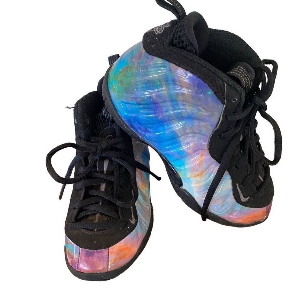 Nike Air Foamposite One XX Big Bang Galaxy Sneaker Youth Size 11C
